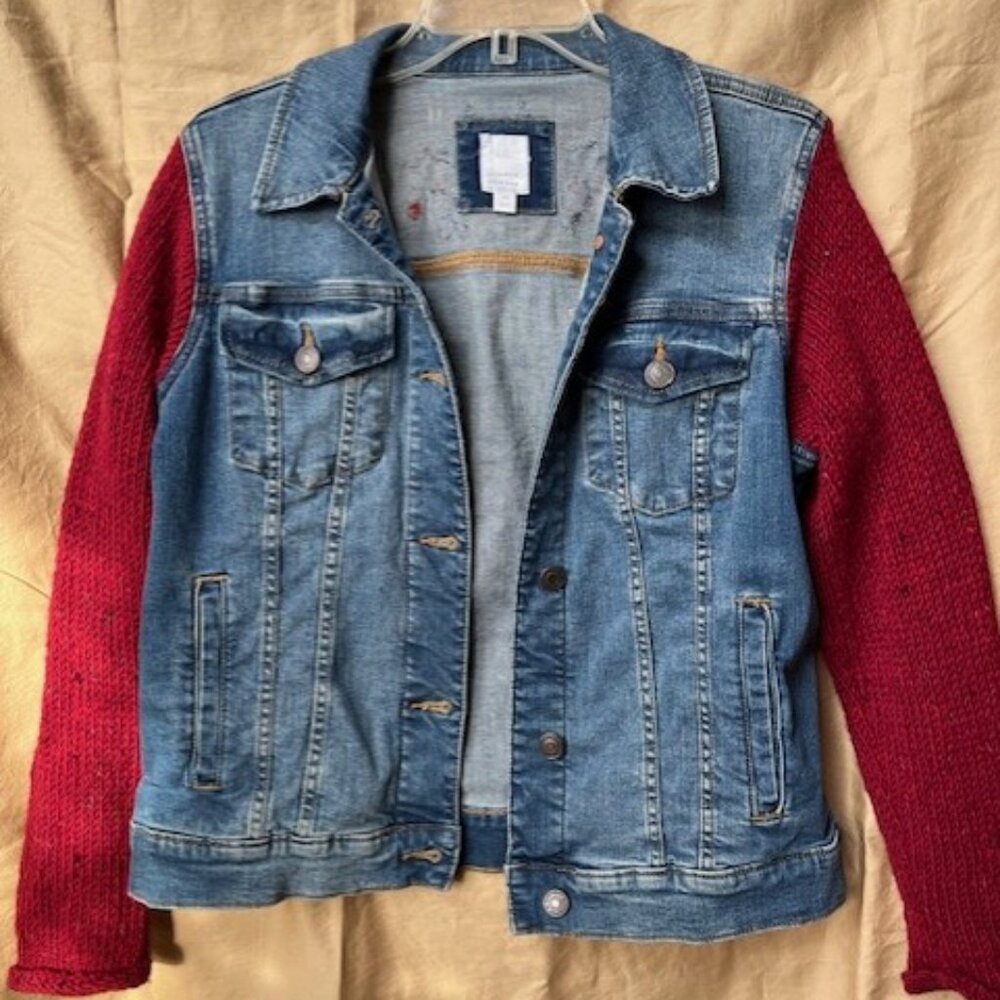 Upcylced Lauren Conrad Jean jacket